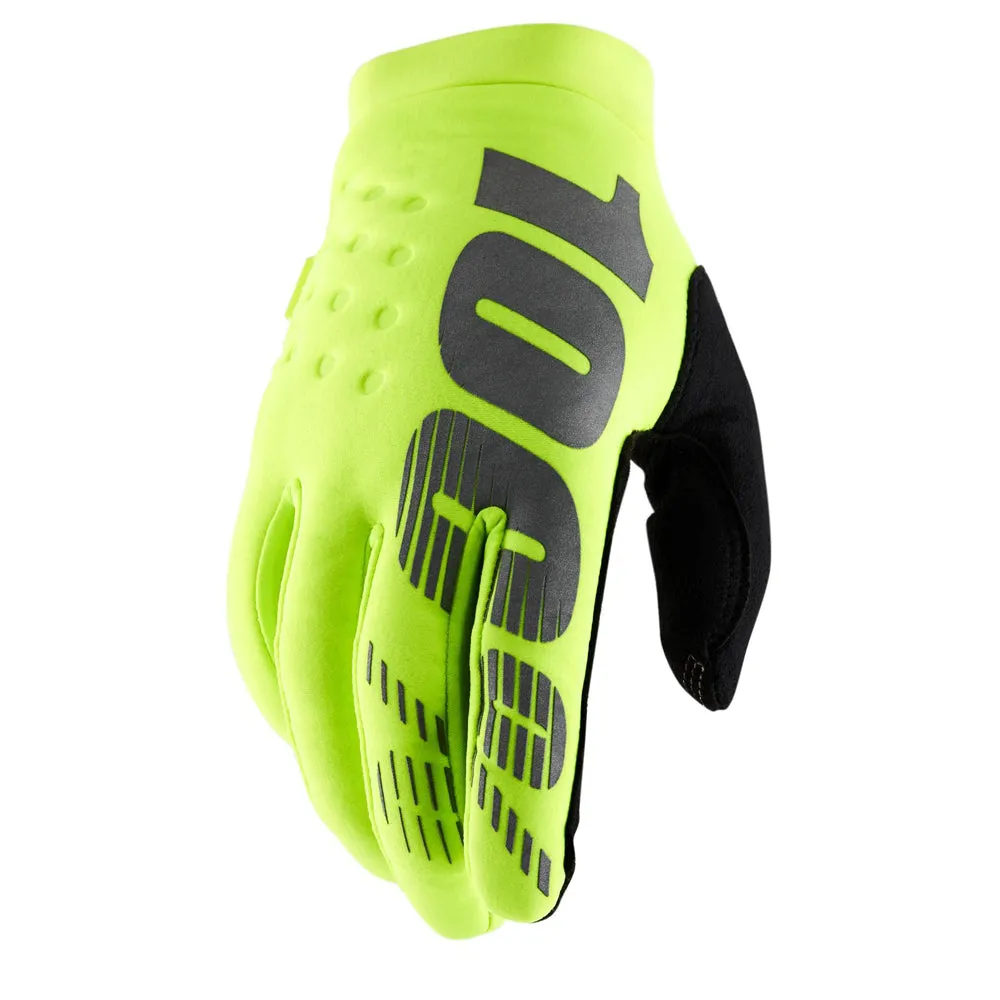 100% Brisker Youth Gloves