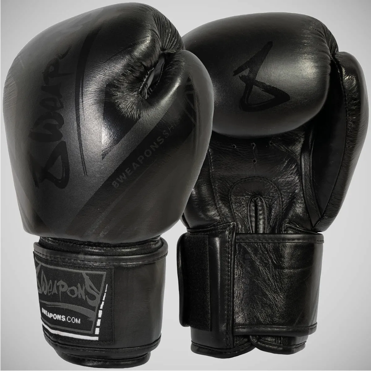 8 Weapons Shift Matt Boxing Gloves Black