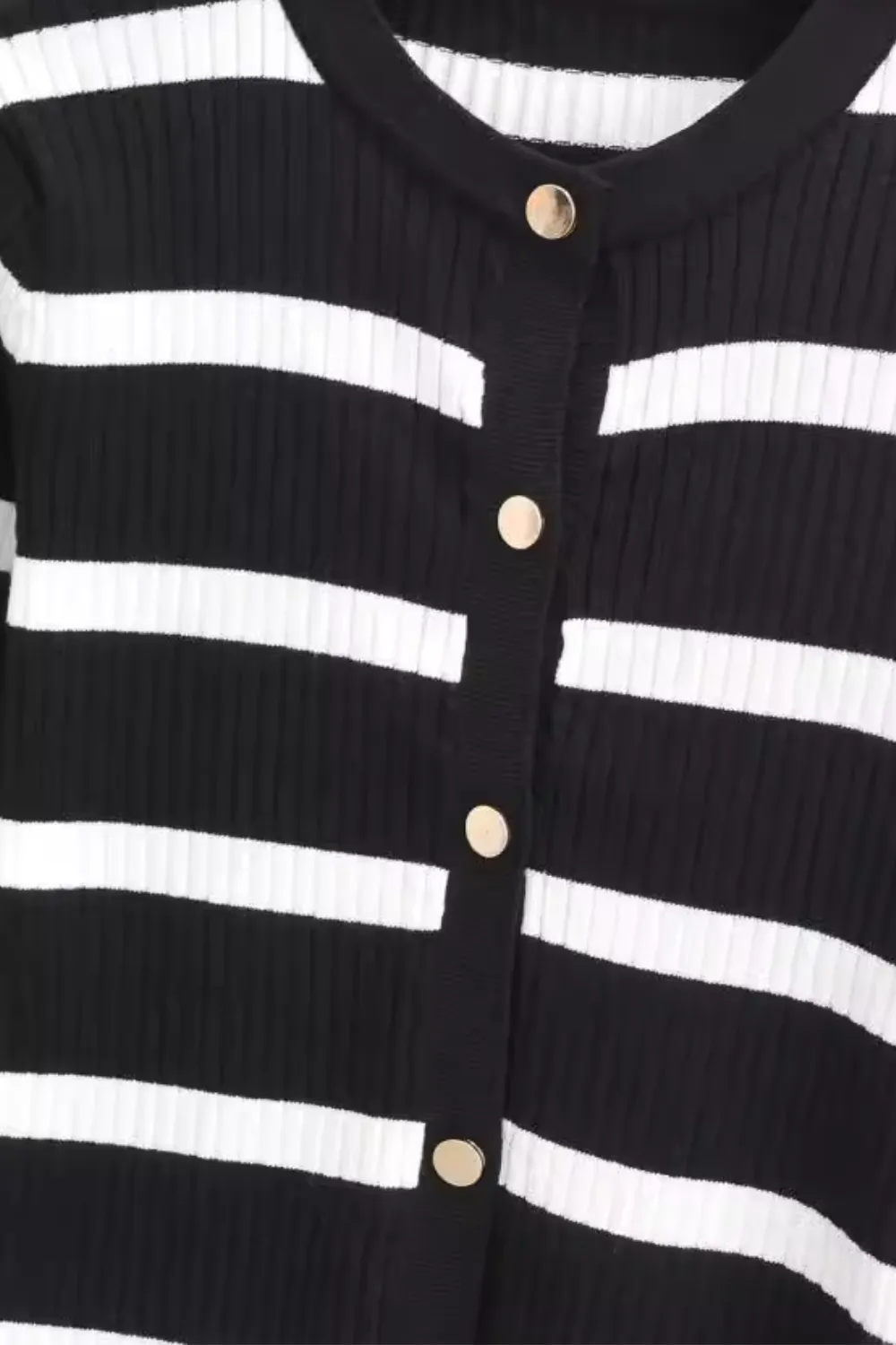 'Ada' Striped Knitted Cardigan (2 Colors)