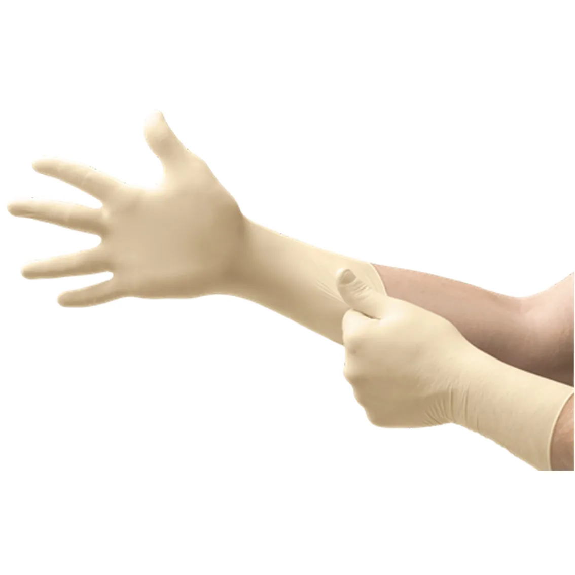 Ansell Microflex Latex Cleanroom Gloves Series Hsce4-879 Glove Exam Cleanroom L Stsz 8.5 10Pr/Bg 20Bg/Cs