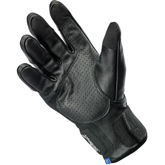 BILTWELL BELDEN LEATHER GLOVE [BLACK] 12/2XL