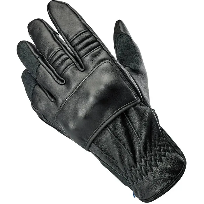 BILTWELL BELDEN LEATHER GLOVE [BLACK] 12/2XL