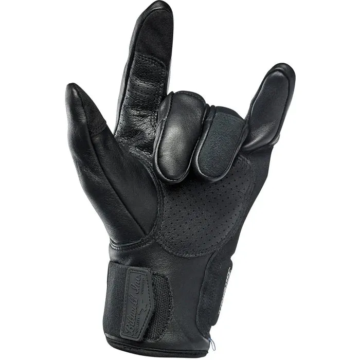 BILTWELL BELDEN LEATHER GLOVE [BLACK] 12/2XL