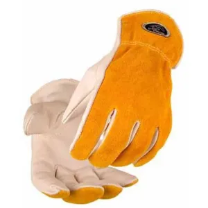 BSX Value Grain/Split Cowhide Kevlar Stitched Driver's Gloves - 97K