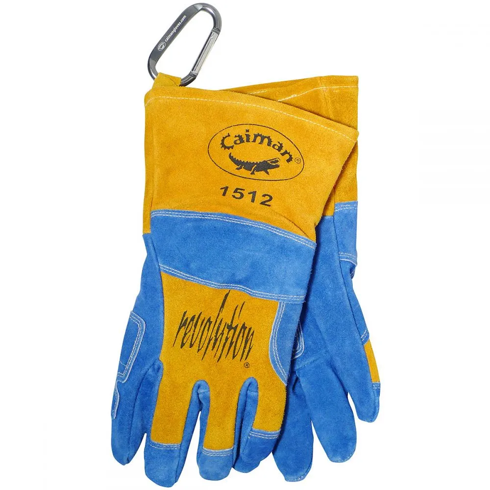 Caiman 1512 - Wool Insulated Back MIG/Stick/Plasma Welding Gloves