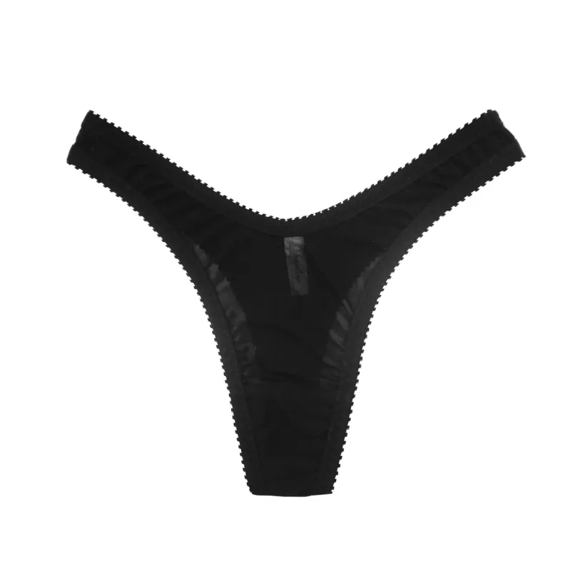 Cheryl Thong 3 Pack Black Modal Jersey