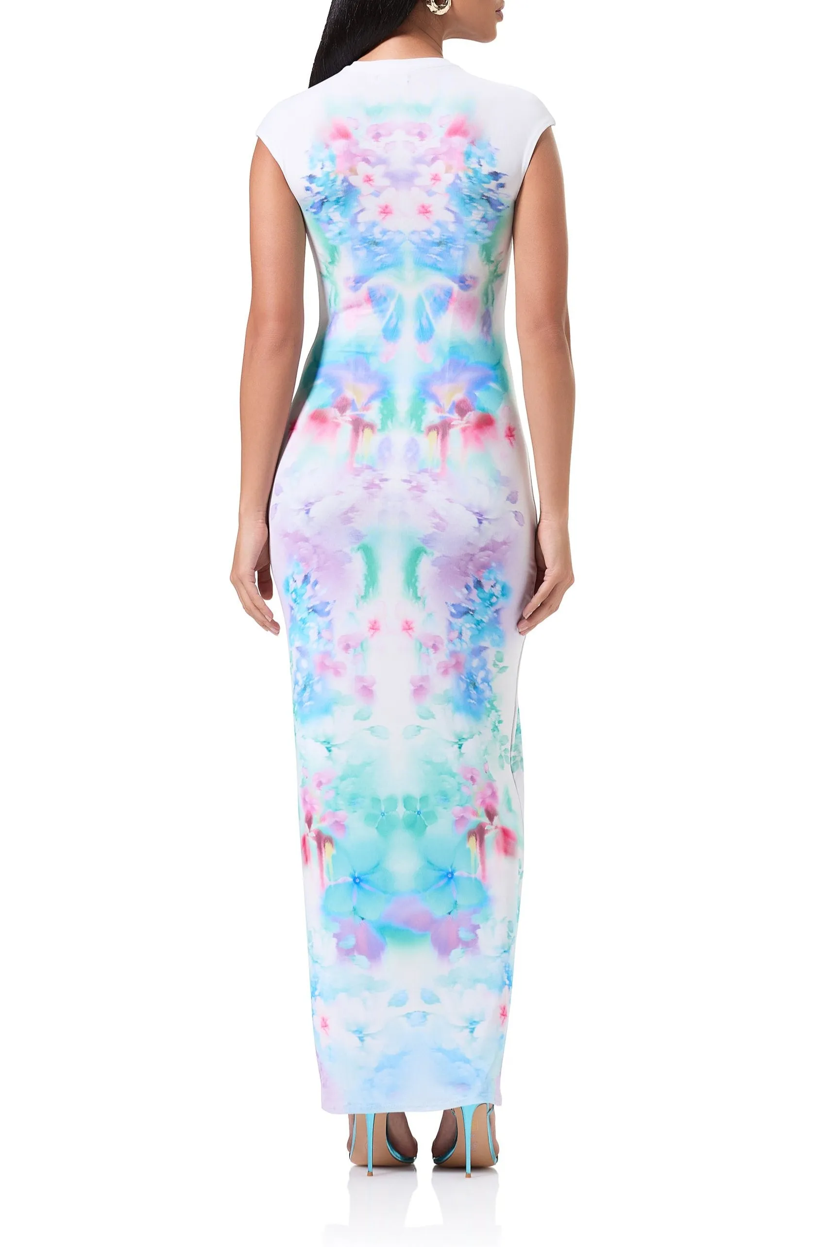 Cody Maxi Dresss - Blur Blossom