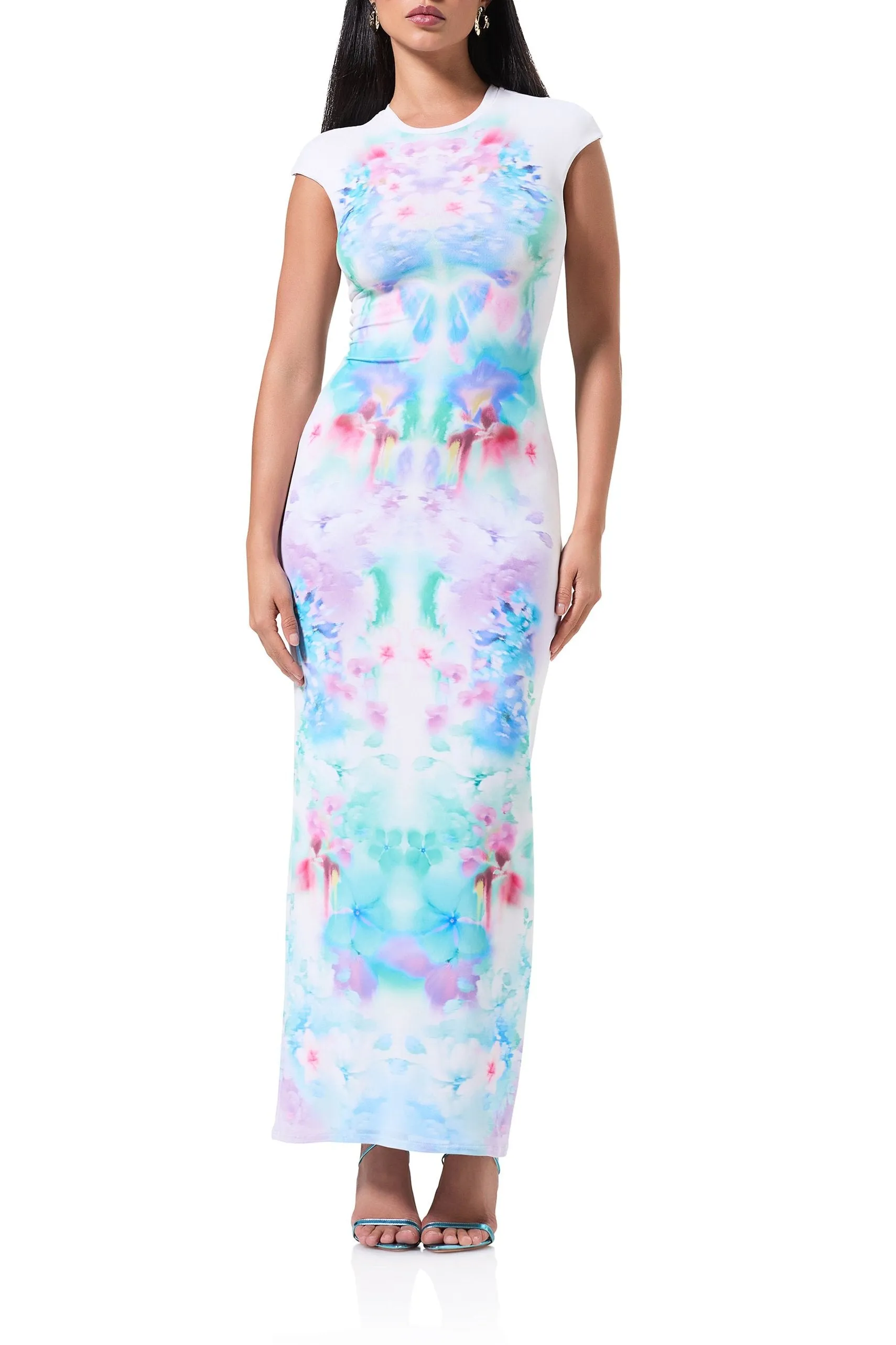 Cody Maxi Dresss - Blur Blossom