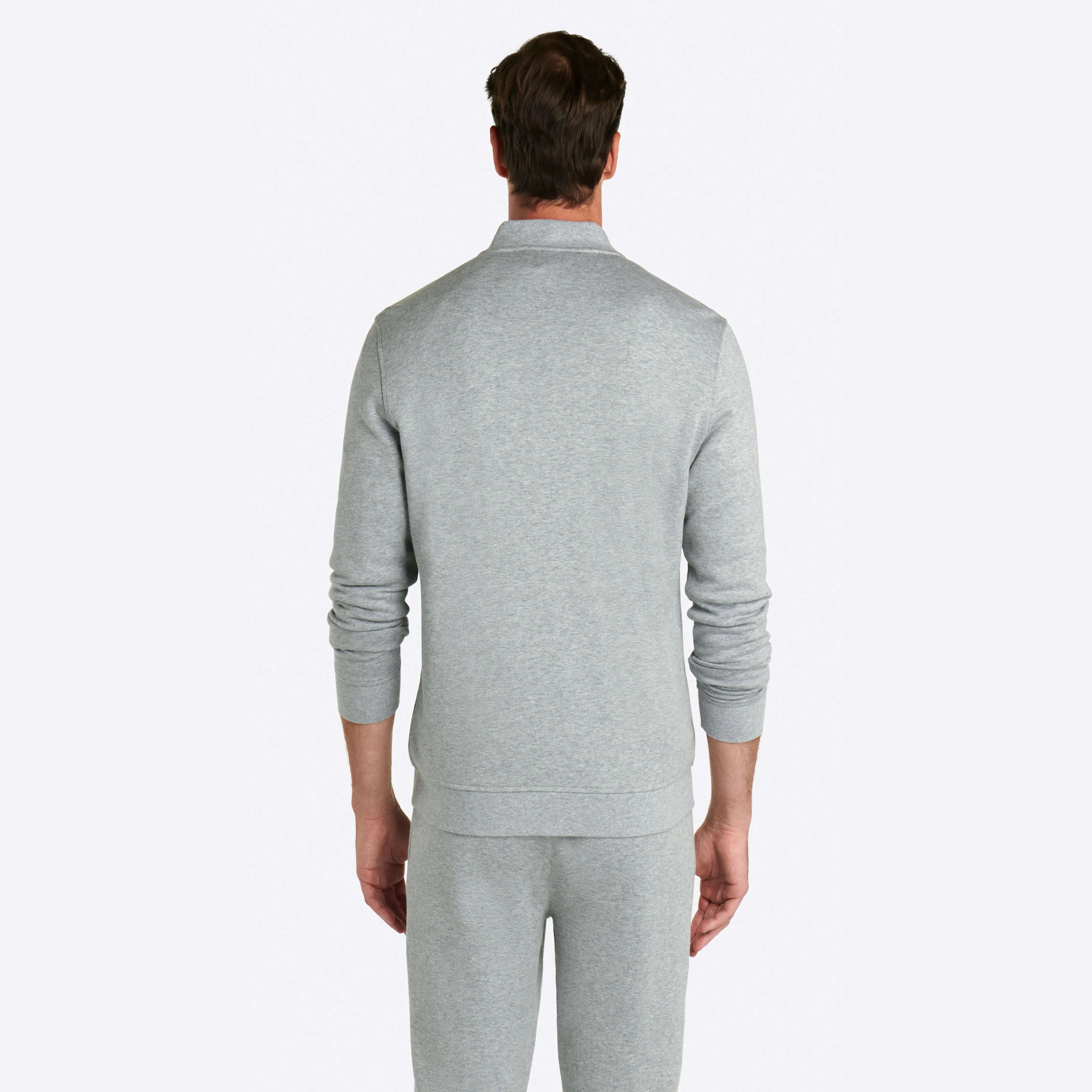 COMFORT Solid Heather Full Zip Sweatshirt