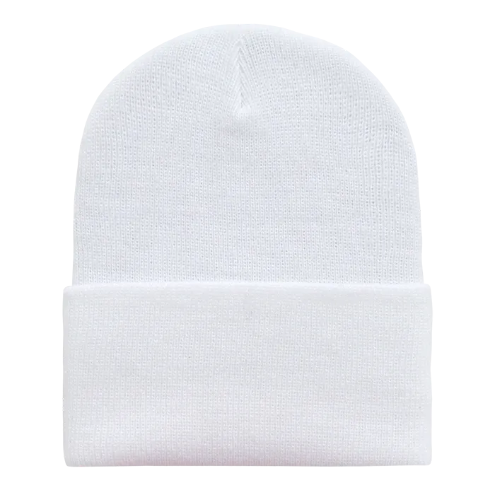 Decky 186 - Acrylic Long Beanie, Knit Cap - CASE Pricing