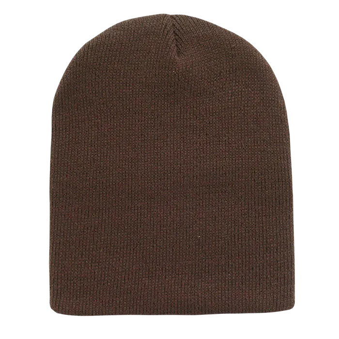 Decky 614 - Acrylic Short Beanie, Knit Cap - CASE Pricing