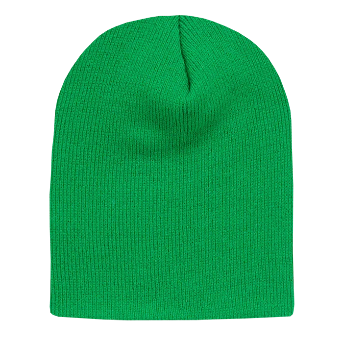 Decky 614 - Acrylic Short Beanie, Knit Cap - CASE Pricing