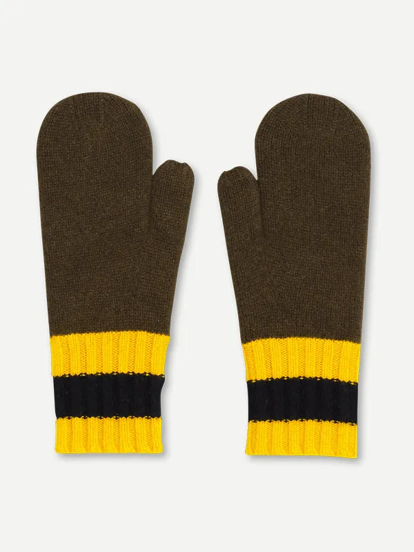 FELTED MITTENS TURMERIC