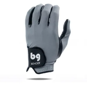 Gray Spandex Golf Glove