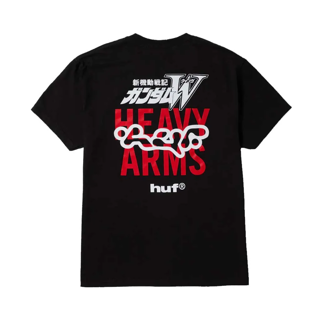 Huf x Gundam Heavy Arms S/S Tee - Black