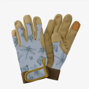 Kent & Stowe Blue Flutter Bugs Comfort Gloves