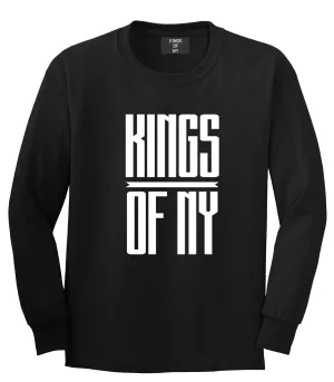 Kings Of NY Long Stretched Logo Long Sleeve T-Shirt