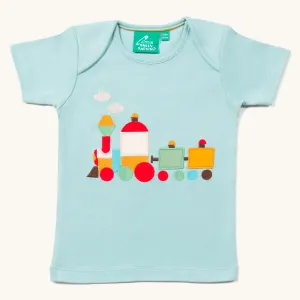 LGR Little Train Applique Short Sleeve T-Shirt