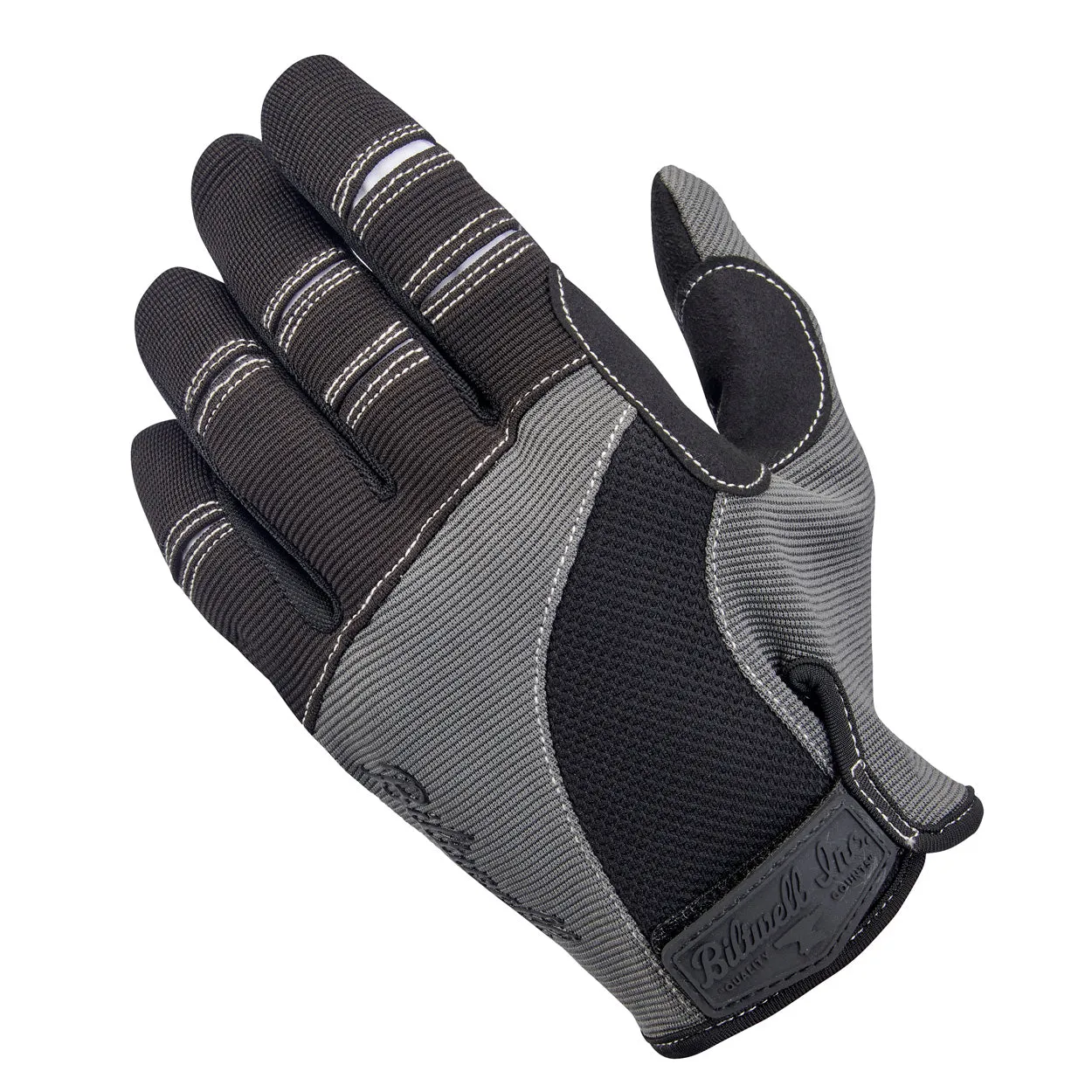 Moto Gloves - Grey/Black