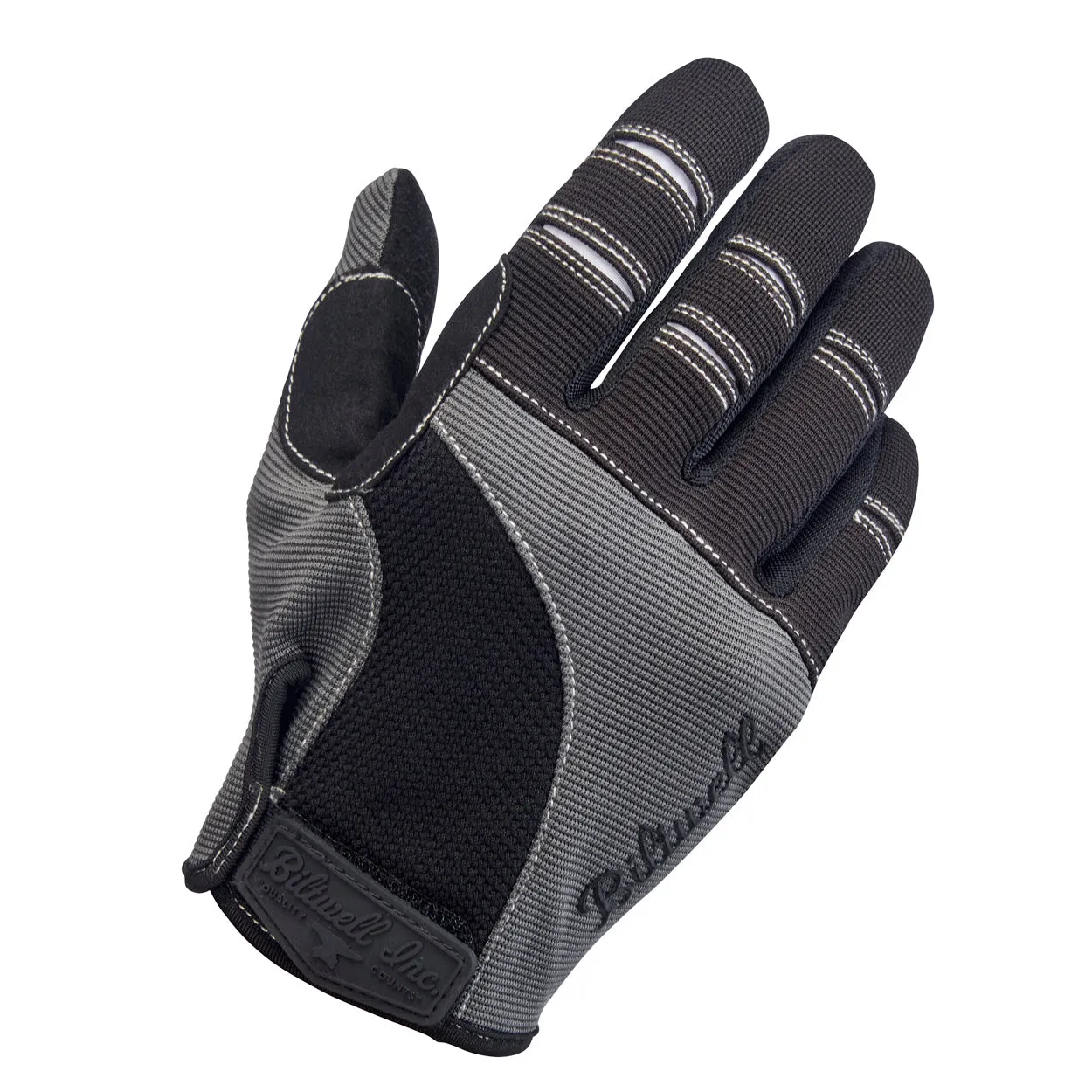 Moto Gloves - Grey/Black