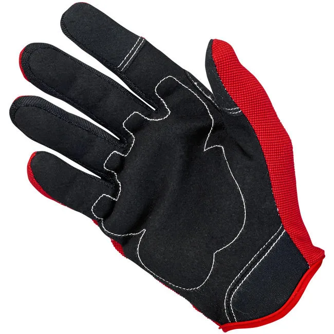 Moto Gloves - Red/Black/White