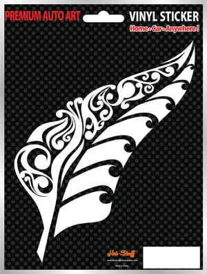 New Zealand Decorative Silver Fern Sticker