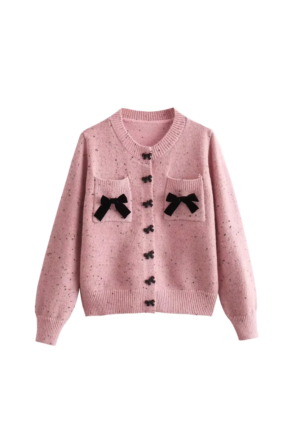 'Olivia' Bow Embellished Knitted Cardigan (3 Colors)