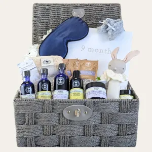 Pregnancy Gifts Hamper Basket Rest Relaxation & Indulge