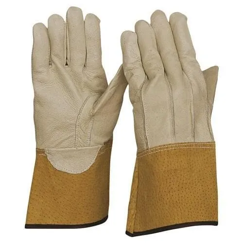 Pro Choice Piggrain Tig Welders External Stitching Gloves - Length 30cm X12 - TIGW12