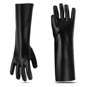 PVC Coated 18" - Chemical-Resistant Gloves - 1 Pair