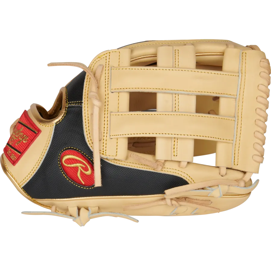 Rawlings Pro H Web with Adjustable Wrist 12 1/2" Heart of the Hide Contour Series Outfield Glove