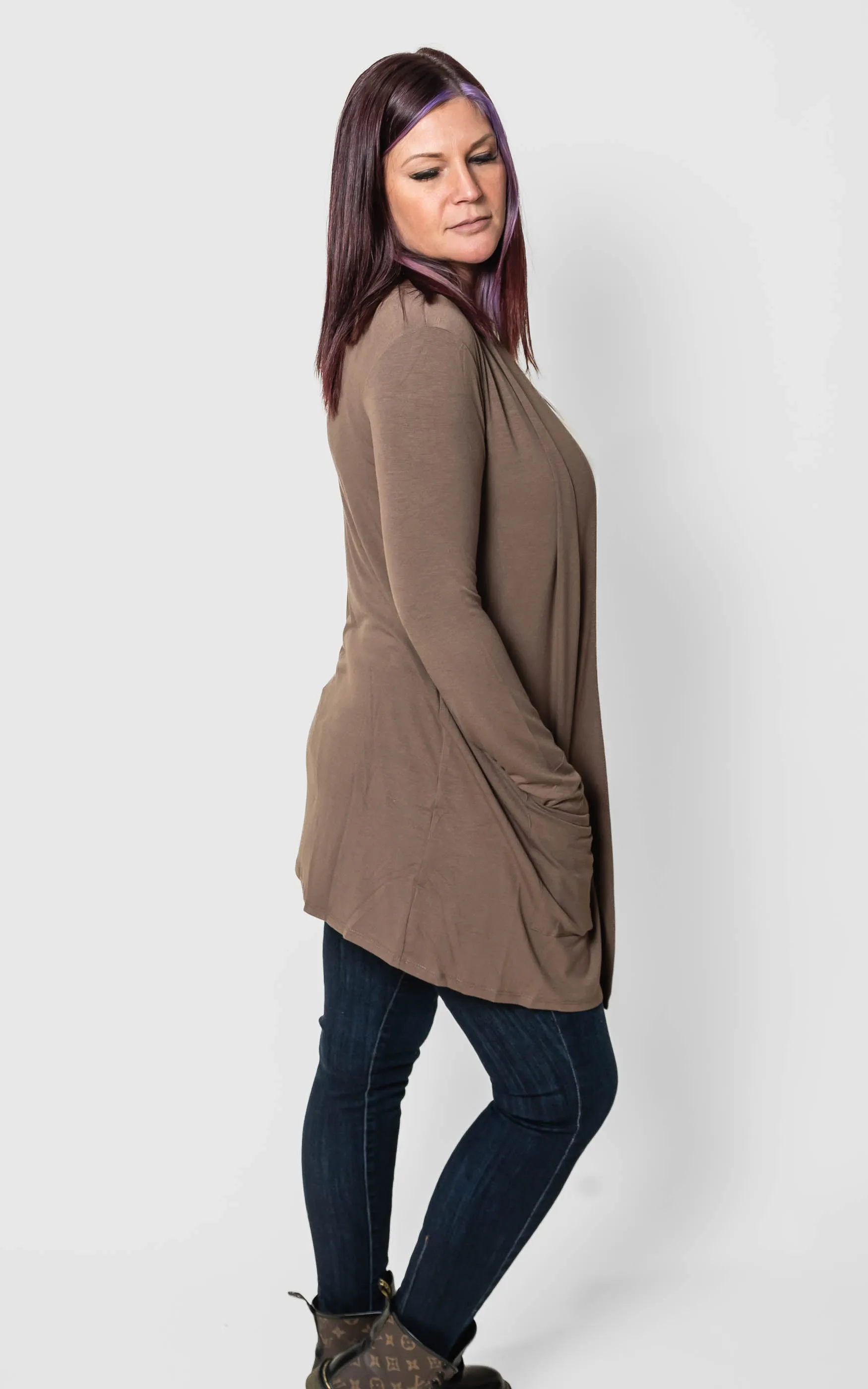 Slouchy Flyaway Cardigan - Final Sale