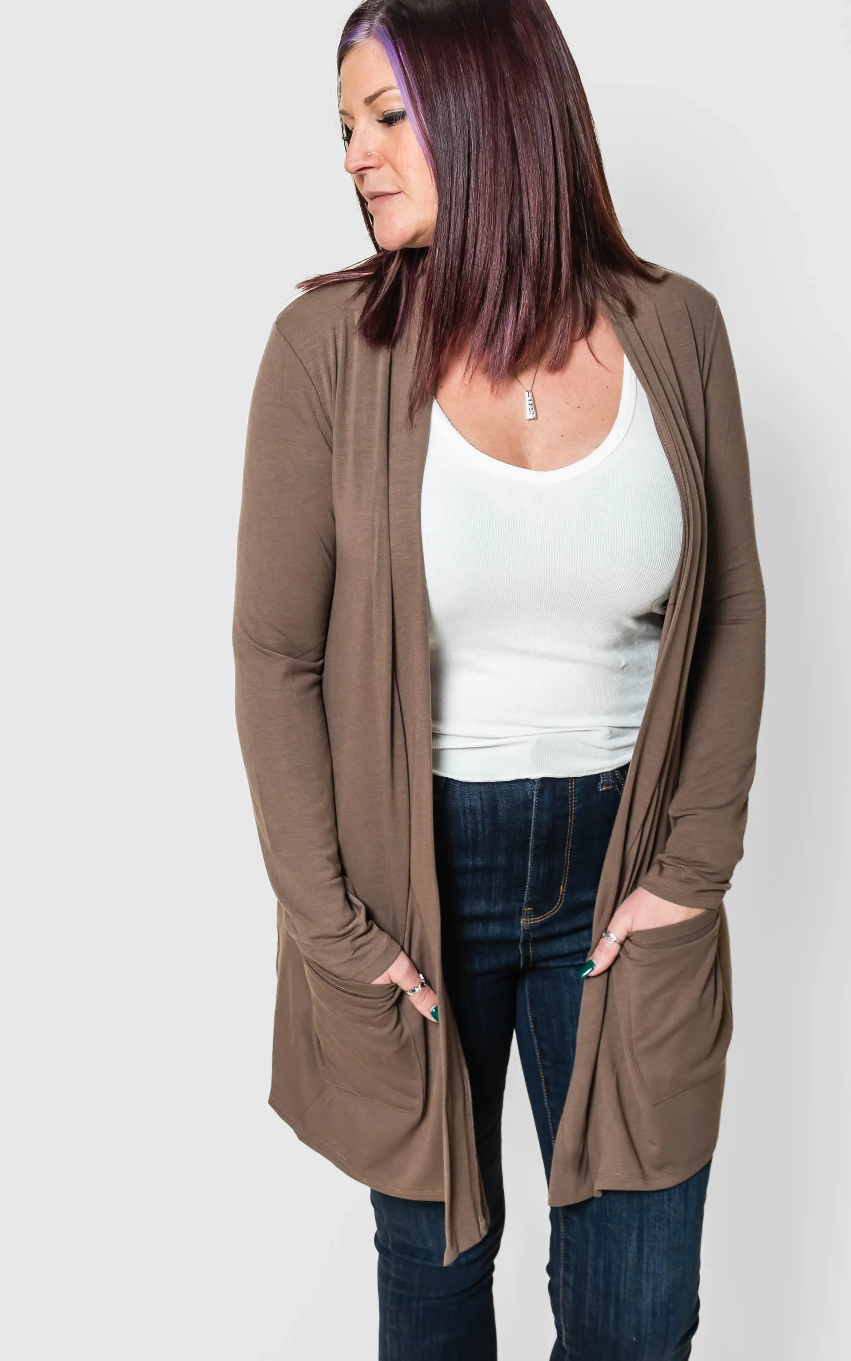 Slouchy Flyaway Cardigan - Final Sale