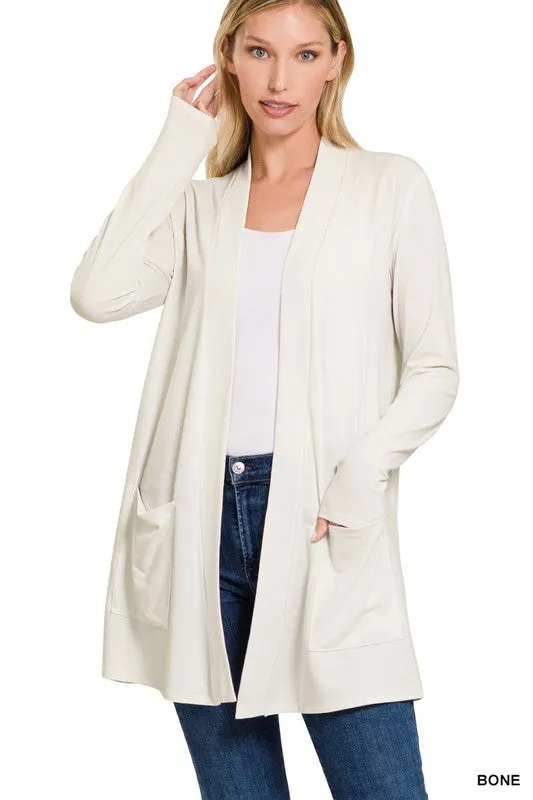 Slouchy Flyaway Cardigan - Final Sale