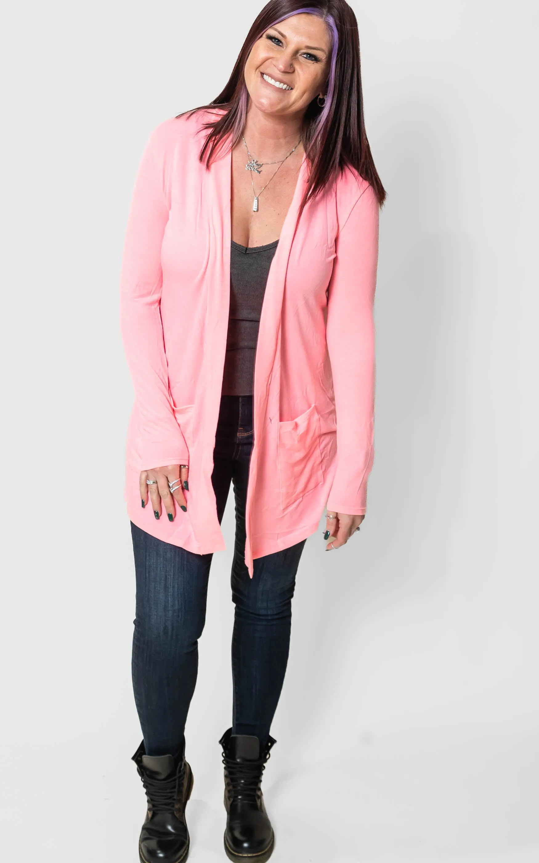 Slouchy Flyaway Cardigan - Final Sale