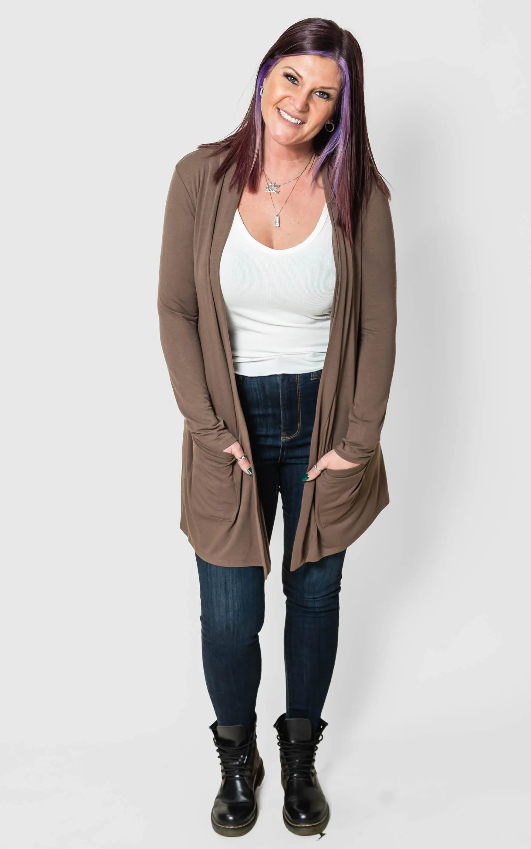 Slouchy Flyaway Cardigan - Final Sale