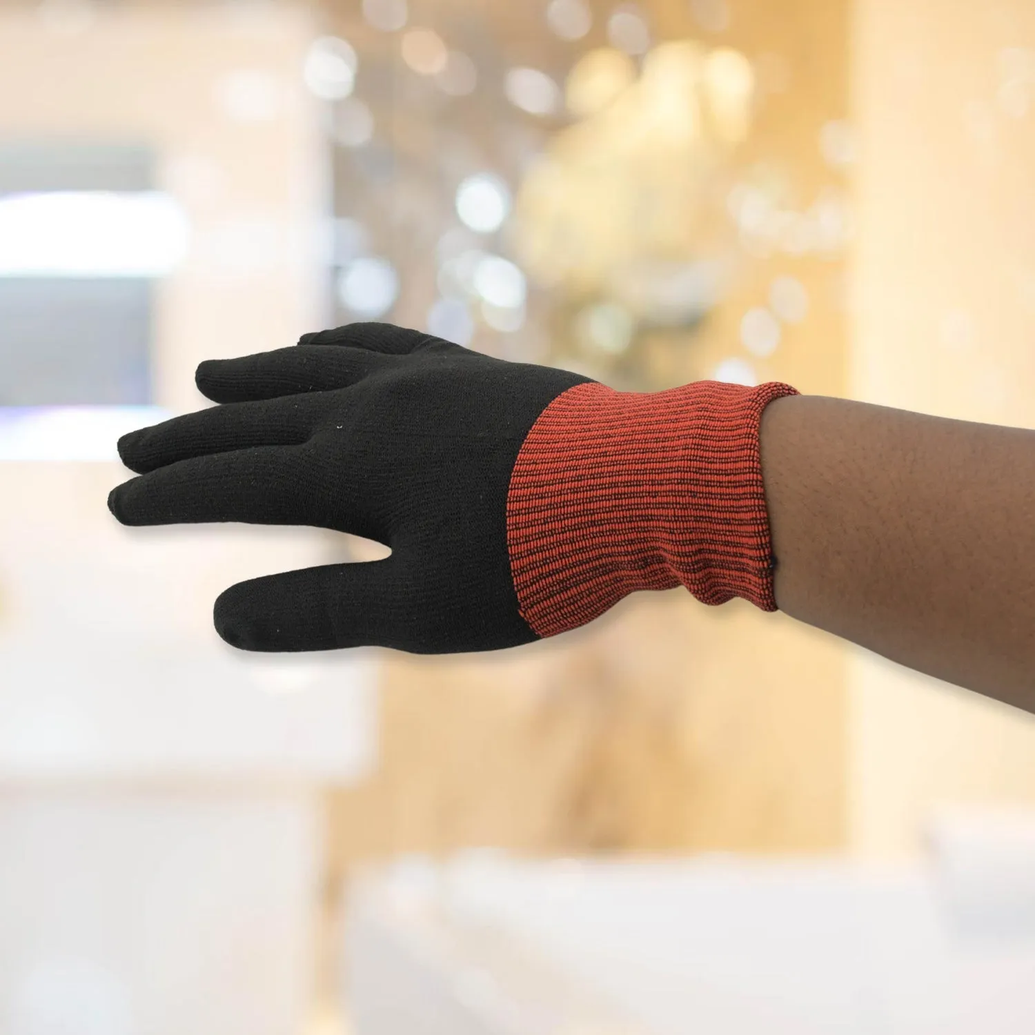 Small 1 Pair Cut Resistant Gloves Anti Cut Gloves Heat Resistant Kint Safety Work Gloves High Performance Protection.