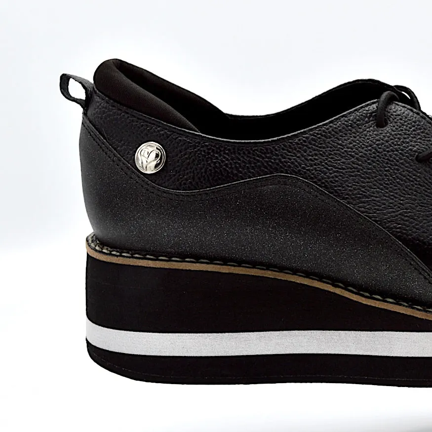 TEMPO OXFORD - BLACK/SHINE LEATHER