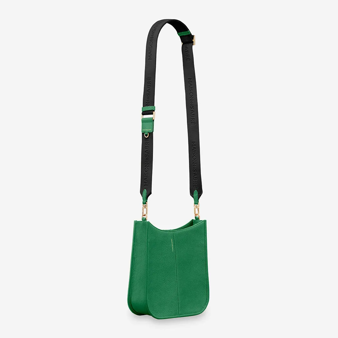 The Saddle Bag - Emerald Green