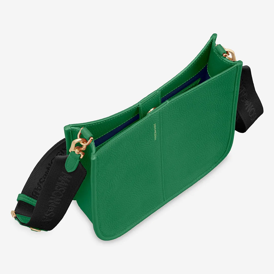 The Saddle Bag - Emerald Green