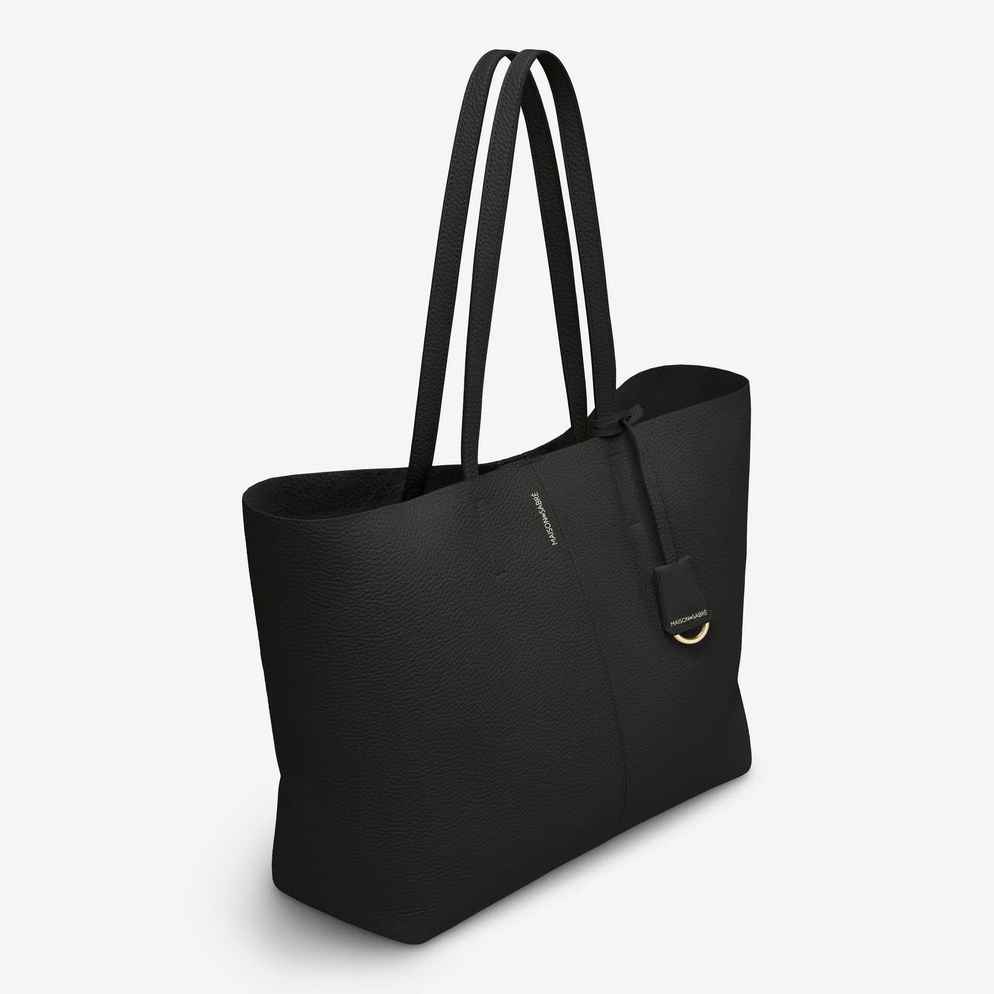 The Snap Soft Tote - Rouge Noir