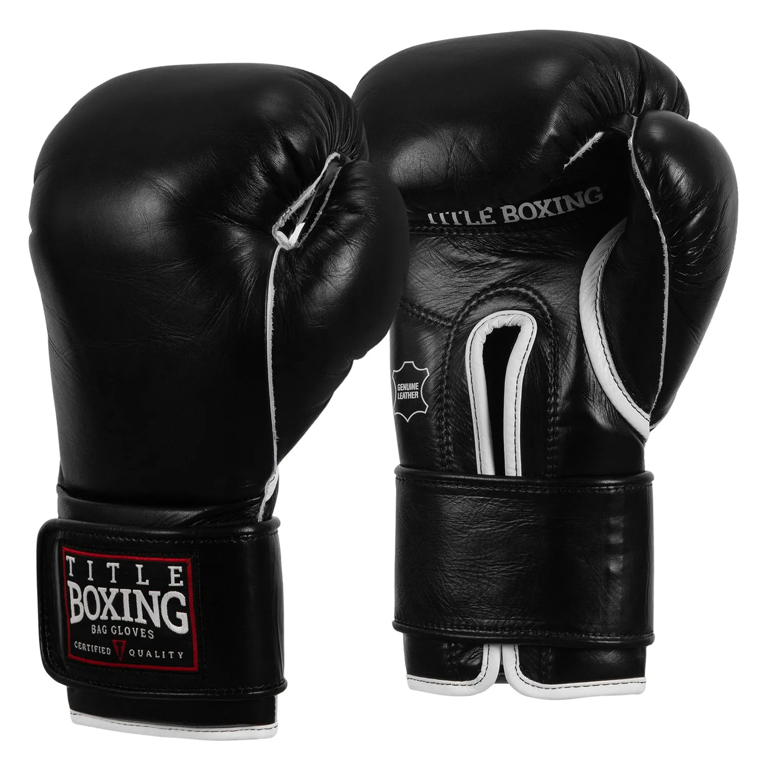 TITLE Boxing Old School Leather Bag Gloves 2.0