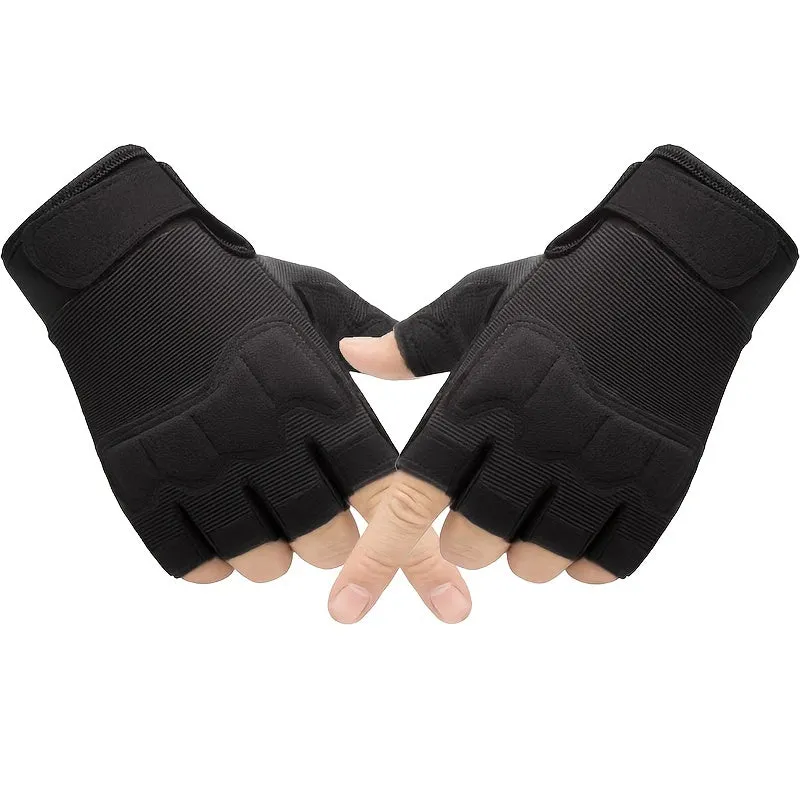 Versatile Unisex HalfFinger Gloves for Sports and Outdoor Activities