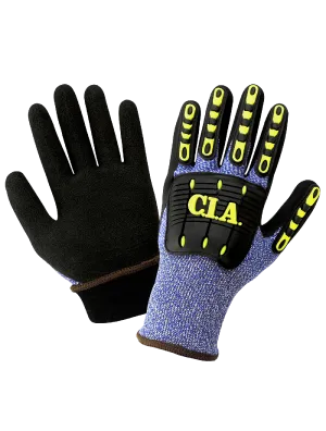 Vise Gripster® C.I.A. Cut, Impact, Abrasion, and Puncture Resistant Water Repellent Coated Gloves - CIA317INT