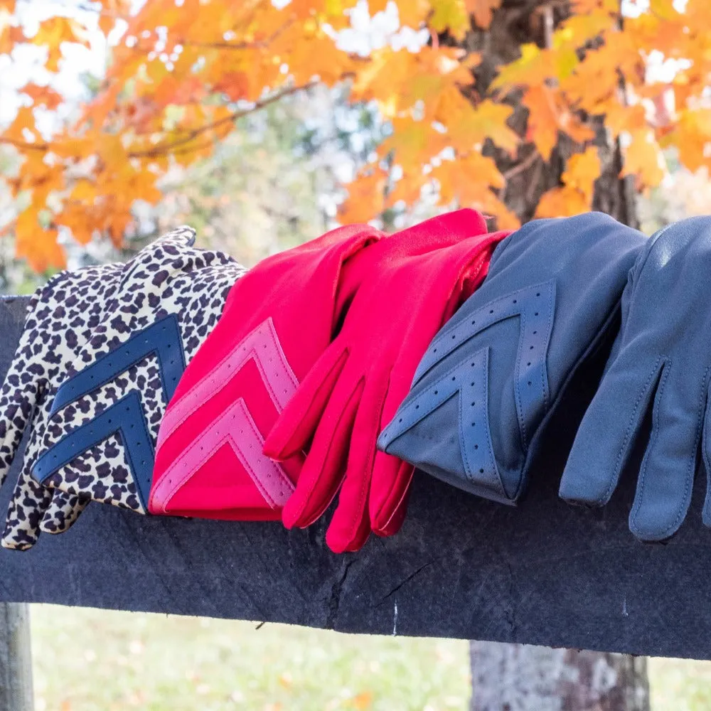 Women's Chevron Spandex Gloves with smartDri® and smarTouch®