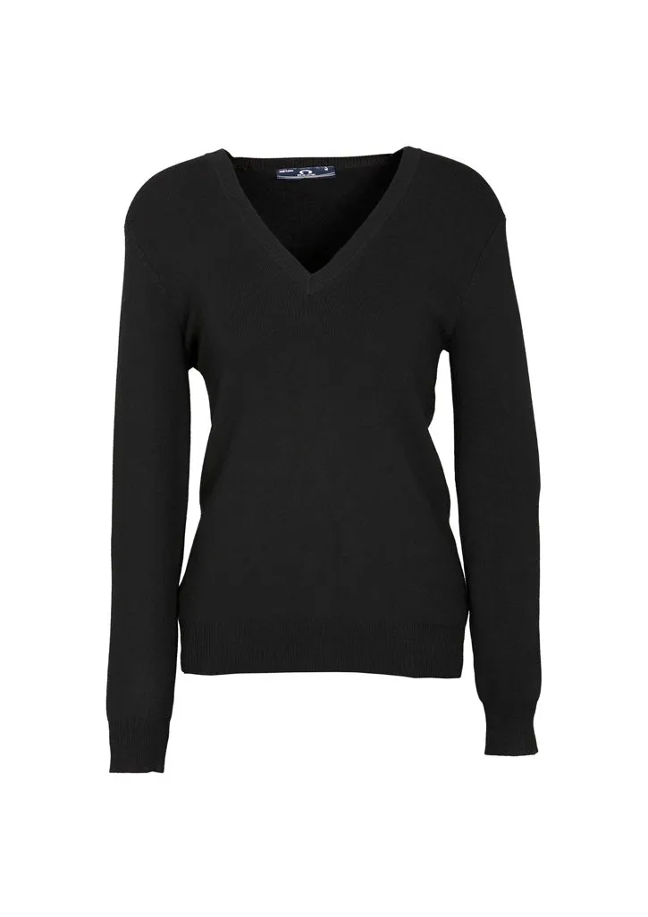 Women's V-Neck Knit Pullover - LP3506