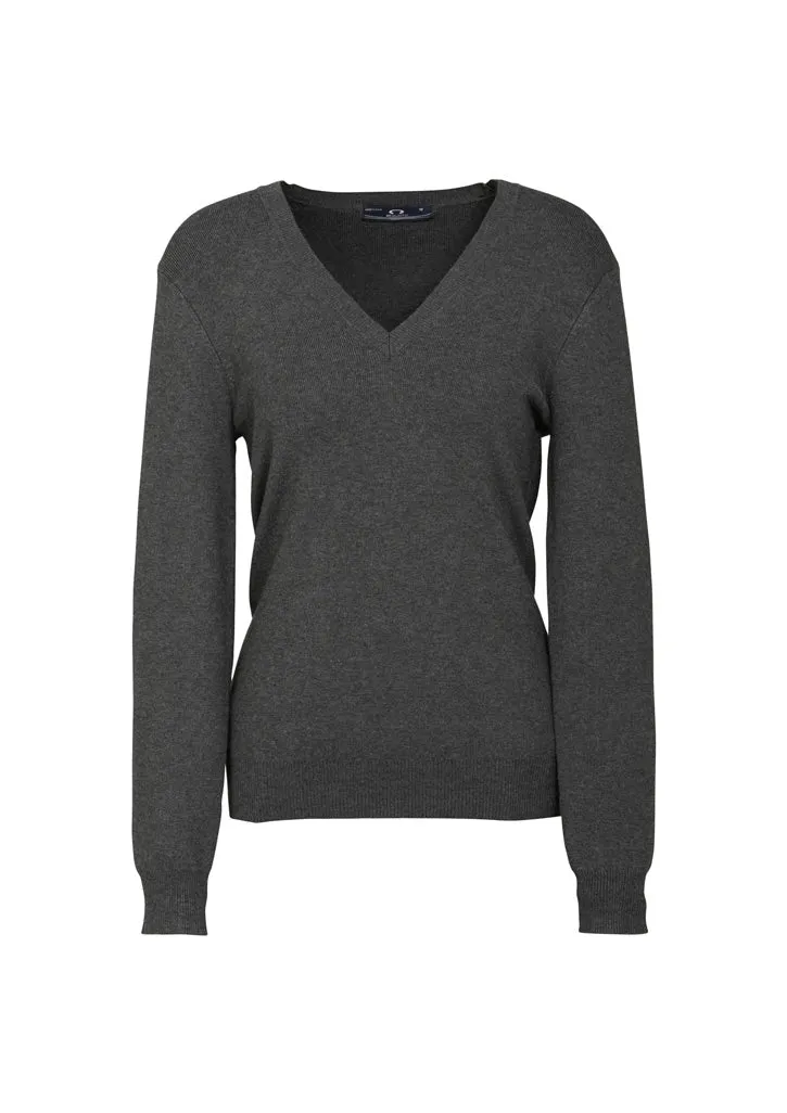 Women's V-Neck Knit Pullover - LP3506