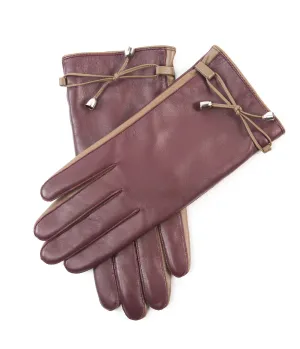 YISEVEN Women Winter Sheepskin Leather Gloves