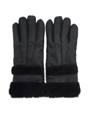 YISEVEN Womens Sheepskin Shearling Leather Gloves